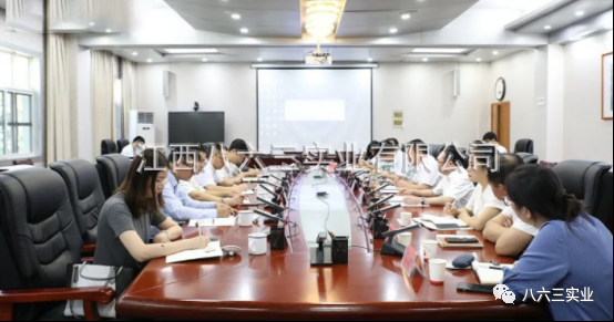 中南大學(xué)、江西師范大學(xué)一行來八六三考察